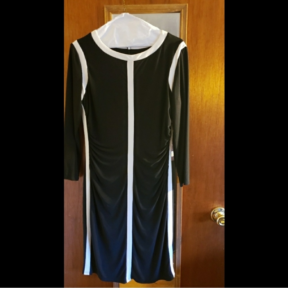Color Block Midi Dress
